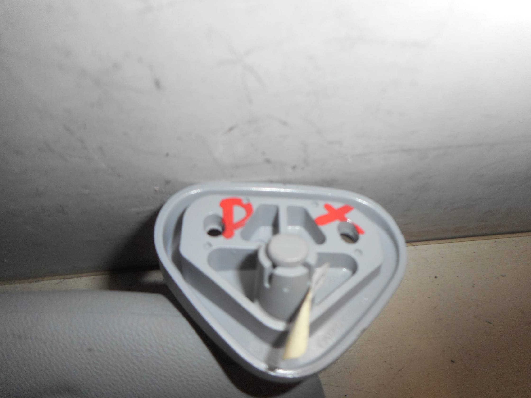 Aletta parasole parabrezza dx.